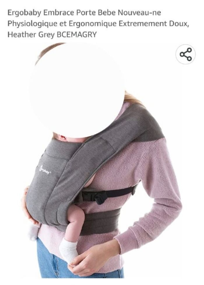 Porte bébé ergobaby - photo numéro 3