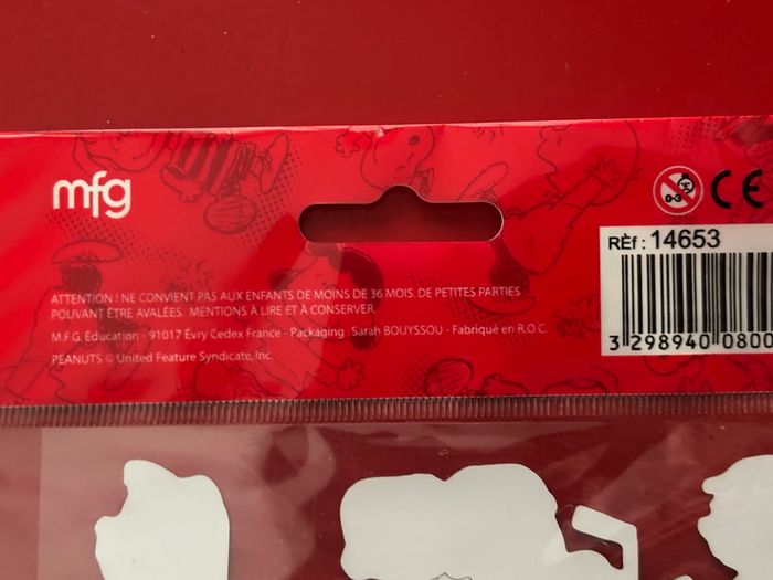 sachet de 11 stickers « Snoopy » - photo numéro 4