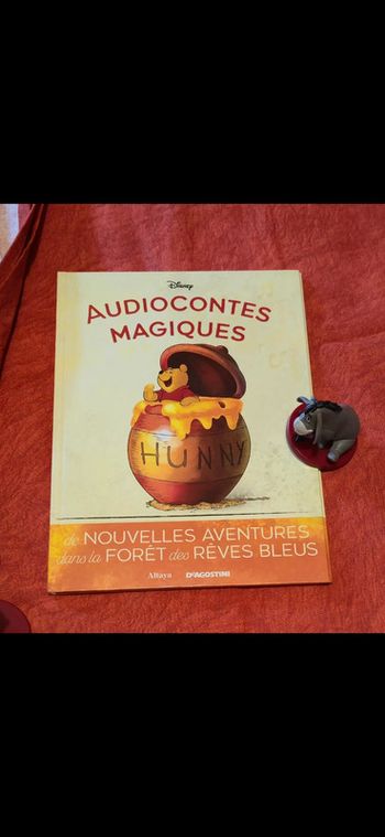 Livre et figurine105 audiocontes magiques Disney altaya audio conte compte comte magic