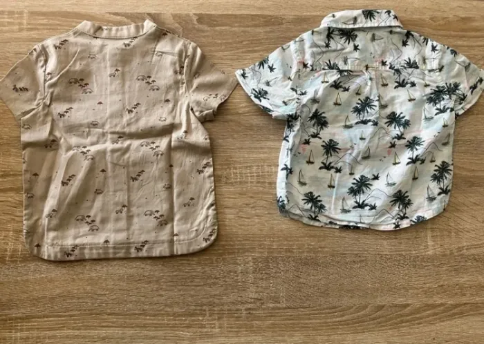Lot de 2 chemises + 1 sarouel 9 mois - photo numéro 7