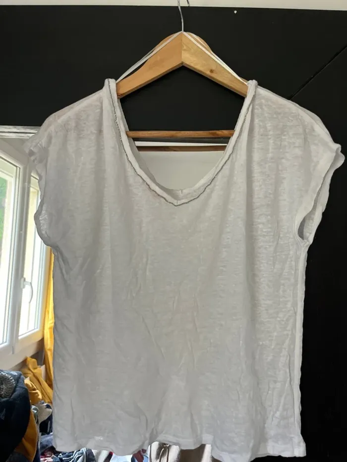 Blouse 100% lin camaïeu - photo numéro 5