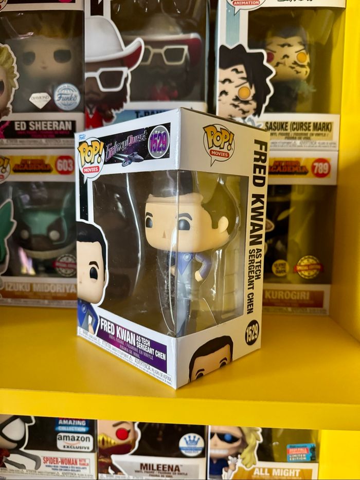 Funko Pop! Movies 1529 - Galaxy Quest - Fred Kwan As Tech Sergeant Chen - photo numéro 2