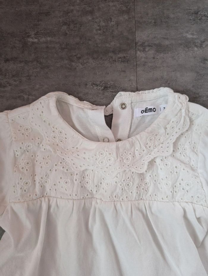 T-shirt à manches longues fille 3 ans - photo numéro 2