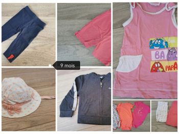 Lot fille 9 mois