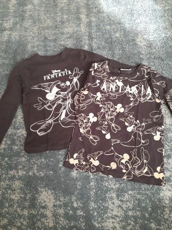 Lot mickey fantasia jumeaux