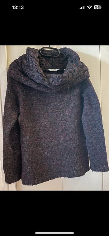 Pull col roulé taille M Naf Naf