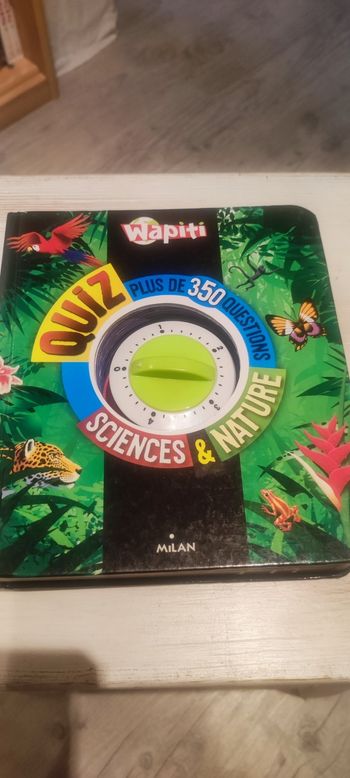 Livre Quiz Wapiti Sciences et Nature