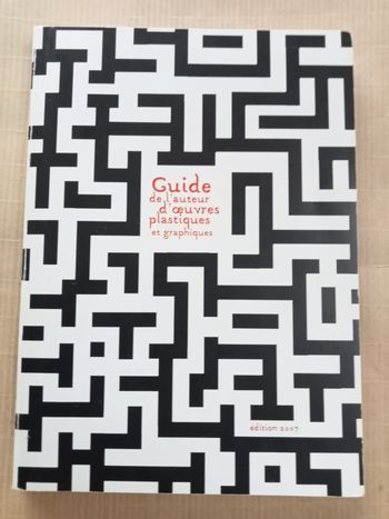 Livre Guide de l'auteur d'oeuvres plastiques et graphiques
