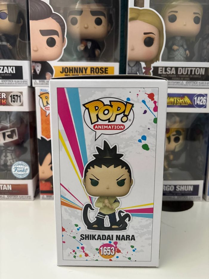 Funko pop shikadai nara 1653 Boruto - photo numéro 4