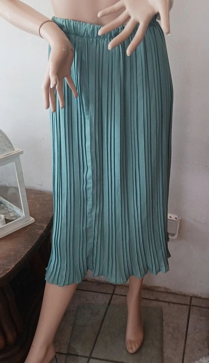 Jupe longue plissée taille unique - photo numéro 3