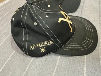 Casquette de baseball noire Ad Valorem