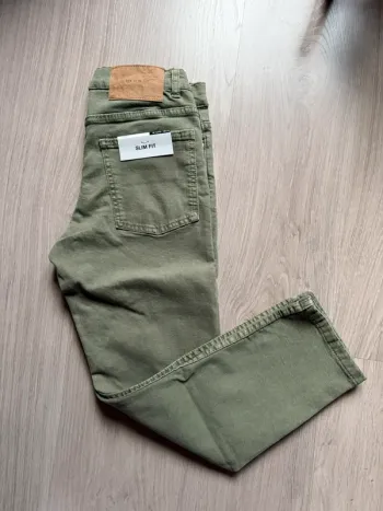 Zara neuf jean slim fit kaki 10 ans garçon fille mixte