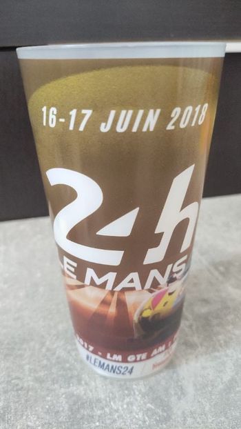 Gobelet plastique ecocup 24 heures du Mans 2018