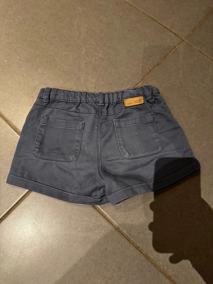 Short / Bermuda en jean - Zara girls - Soft Summer collection - Gris - 5/6 ans - photo numéro 3
