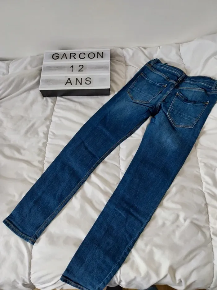 Jeans skinny garçon 12 ans Kiabi - photo numéro 2