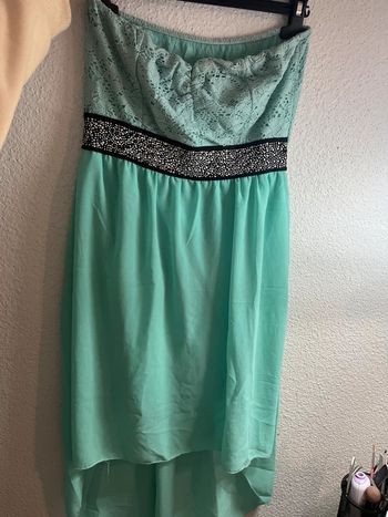 Robe bustier turquoise Neuf