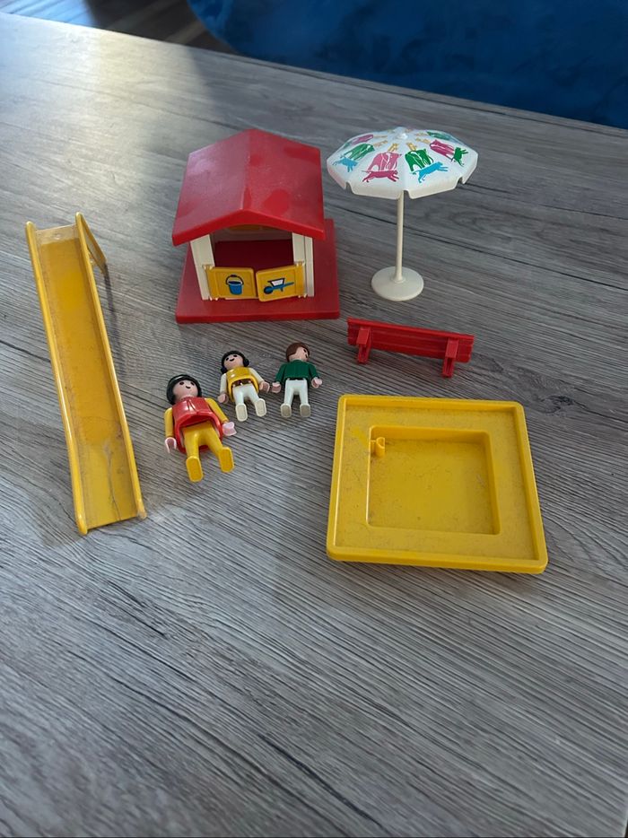Parc jeux playmobil