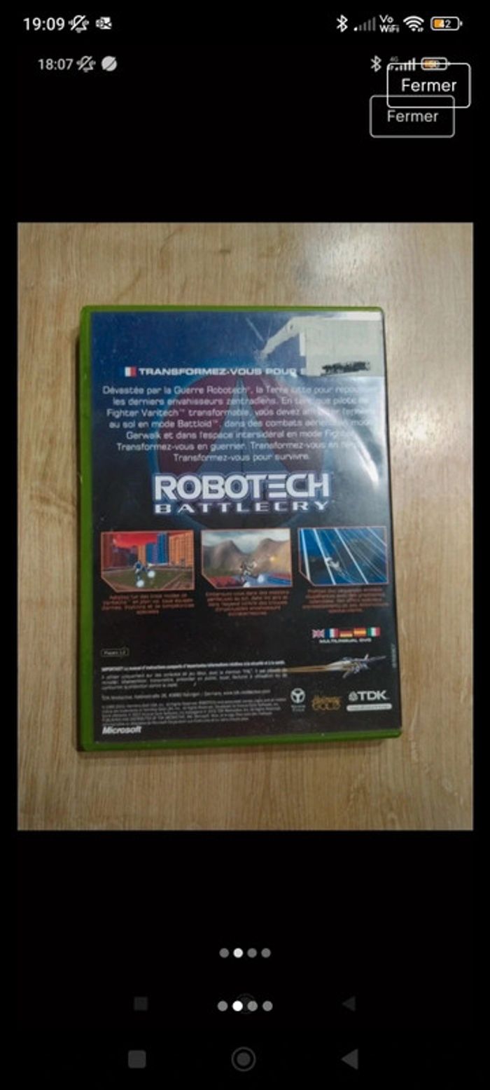 Robotech xbox - photo numéro 2