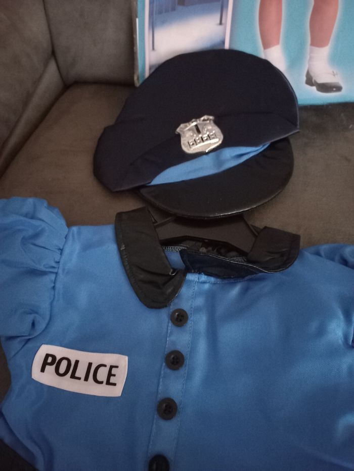 Deguisement fille police 3/5 ans cesar - photo numéro 2