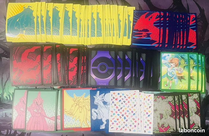 Lot de 220 Sleeves Officielles Pokémon🔥 - photo numéro 2