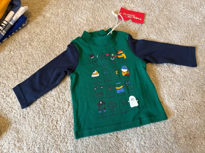 T-shirt manches longues bébé