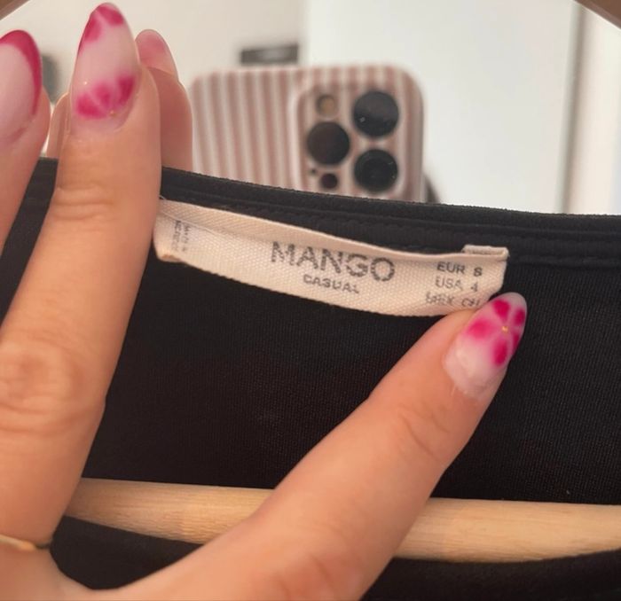 Robe noir Mango - photo numéro 3