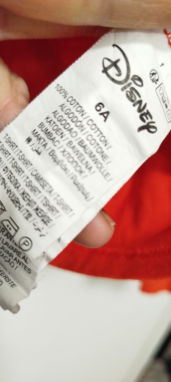 Manches longues blues pour garçon Disney 6 ans 🧸 - photo numéro 5