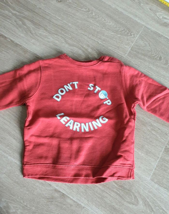 Lot de 2 sweats Zara taille 4-5 ans - photo numéro 3