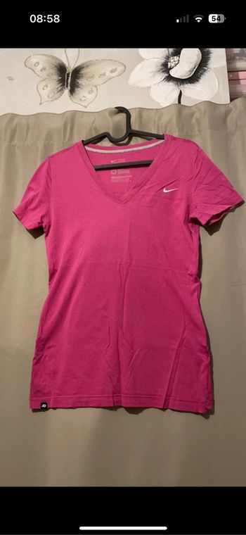 Tee shirt Nike rose