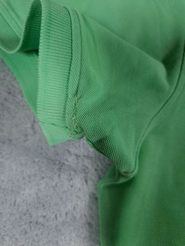 Polo Tommy Hilfiger Manches courtes - Vert Menthe logo brodé - Taille L Hommes - 100% Coton - photo numéro 12