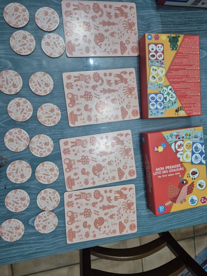 Puzzle d'association et loto des couleurs. - photo numéro 5