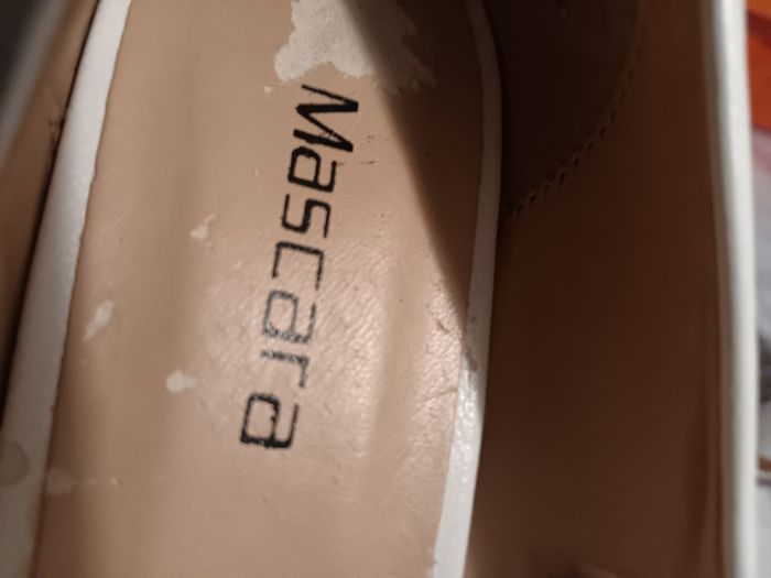 Escarpins blancs plate-forme - photo numéro 4