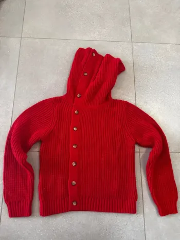 Pull-over boutons col cheminée Mango, taille S, neuf avec étiquette valeur 50€