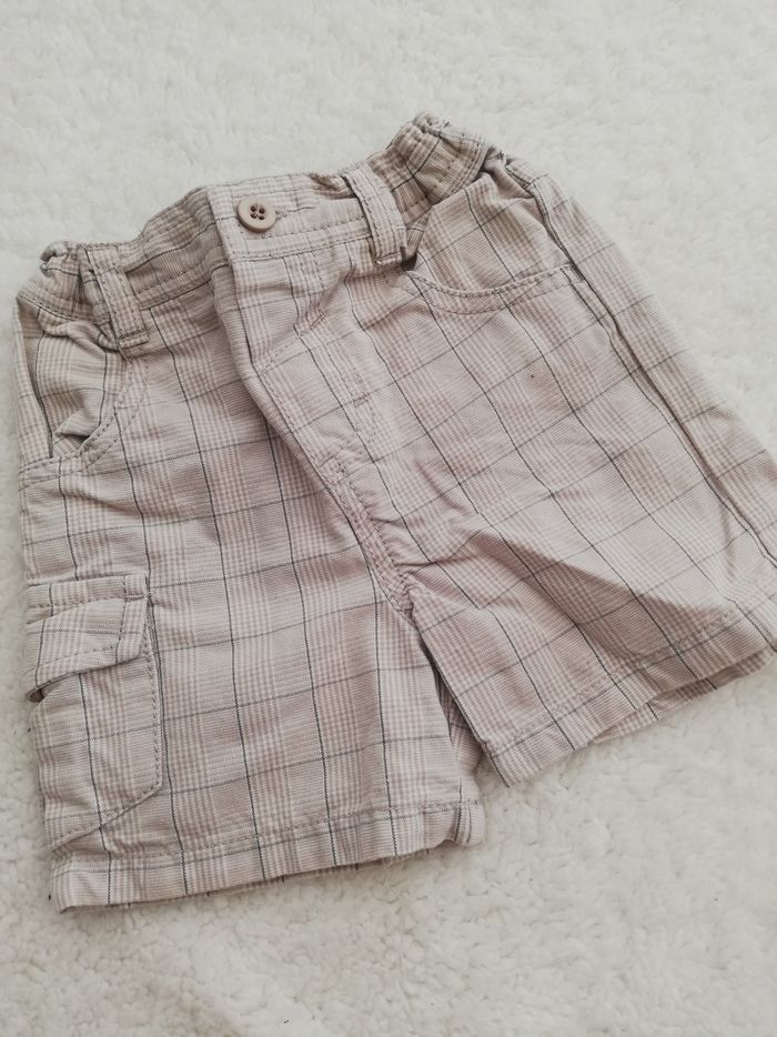 Short garçon beige 3 mois tout compte fait