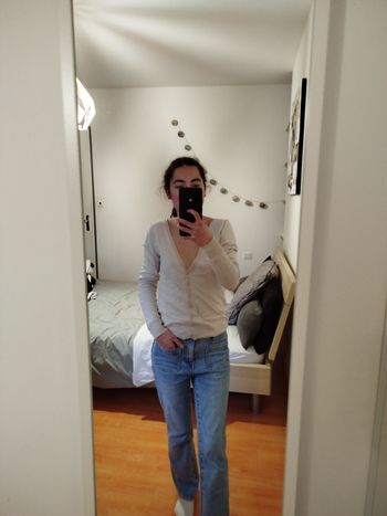 Gilet beige taille S Jennyfer