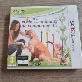 Jeux mon école pour animaux de compagnie 3D sur Nintendo 3DS