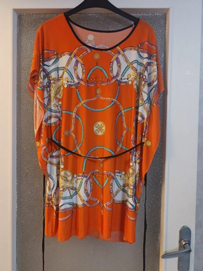 Tunique orange taille U