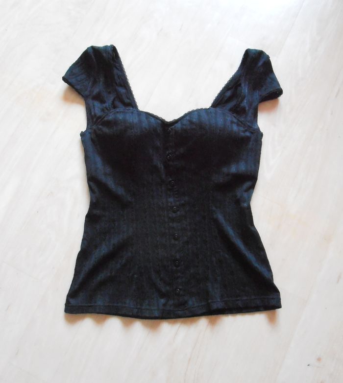 Bustier noir femme, Passionata, taille S 36, lingerie, corset