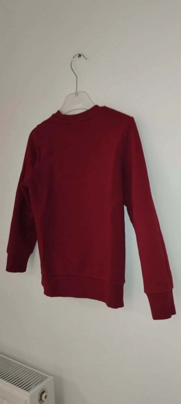 Sweat bordeaux C&A taille 8 ans - photo numéro 7