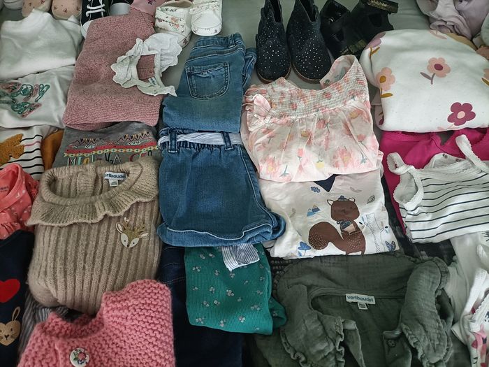 Lot Vêtements filles 12 mois - photo numéro 5