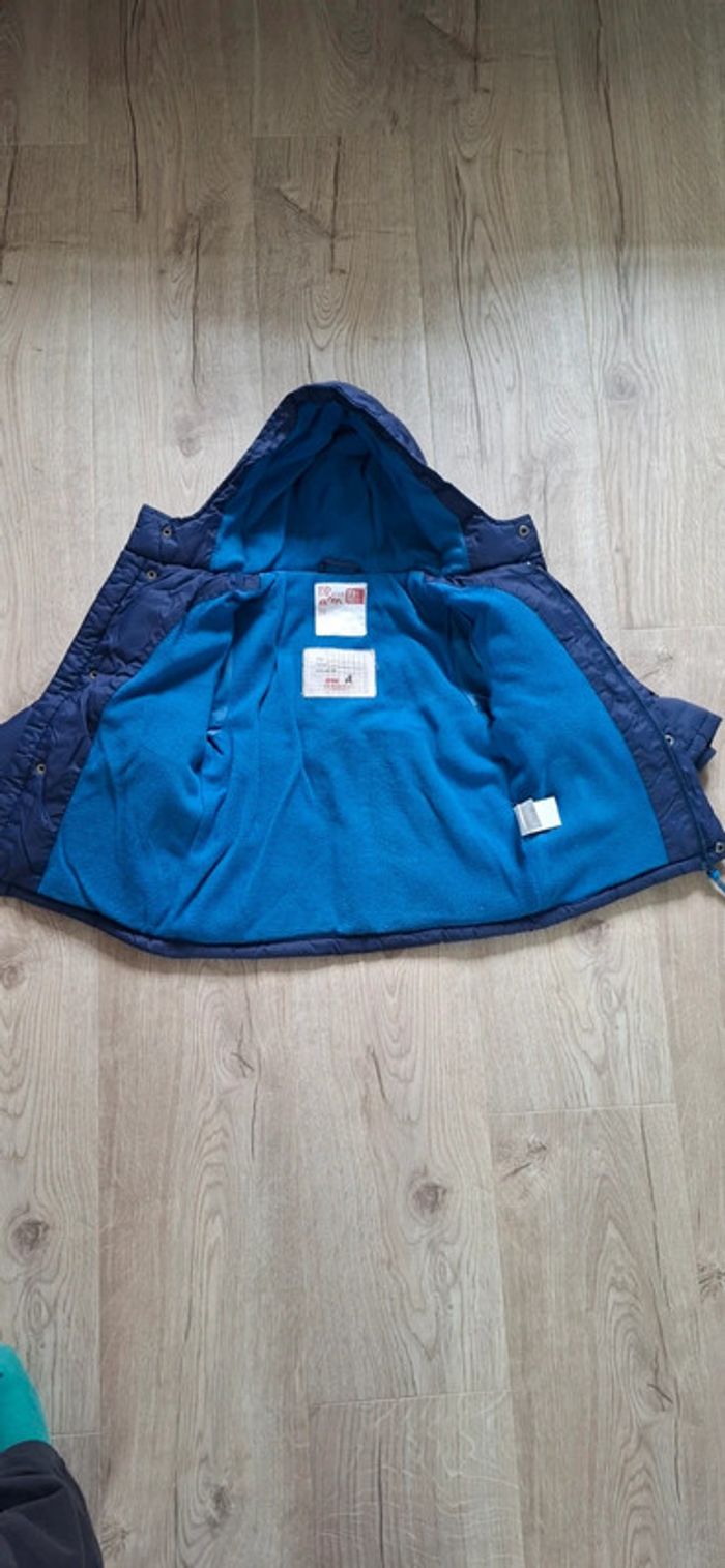 Doudoune bleu 23mois DPAM tbe - photo numéro 4