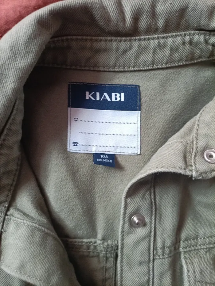 Superbe sur chemise Kiabi 10 ans - photo numéro 6