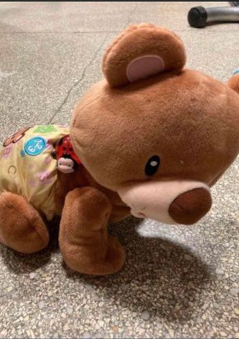 Peluche  interactive Ourson 1, 2, 3 marque v-tech