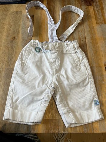 Pantacourt salopette