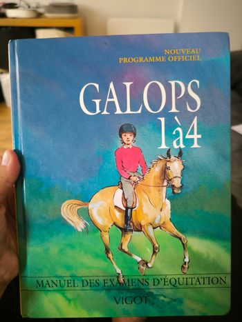Manuel des examens d'équitation galops 1 à 4