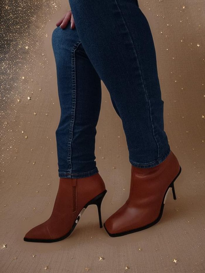 Bottines à talon Zara - photo numéro 2