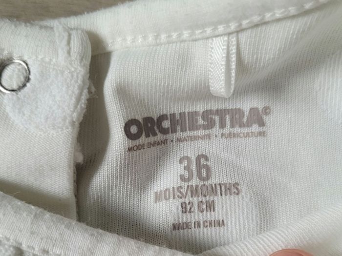 Ensemble t-shirt manches longues et jeans paperbag taille 36 mois - photo numéro 5