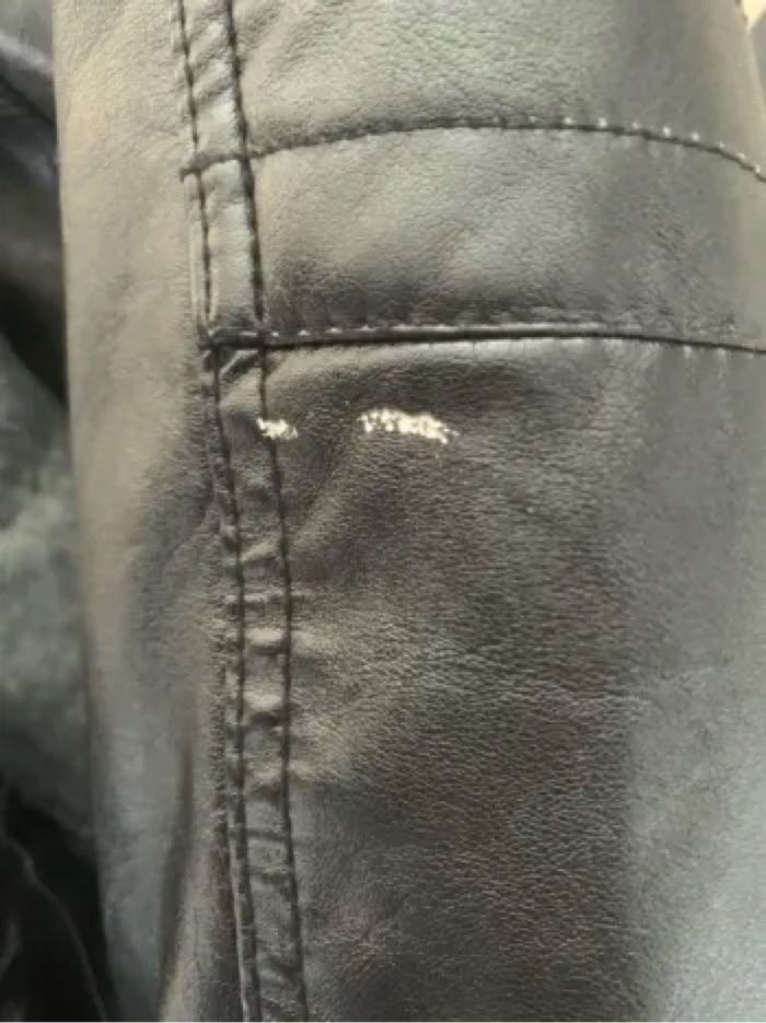 Veste simili cuir ado - photo numéro 4