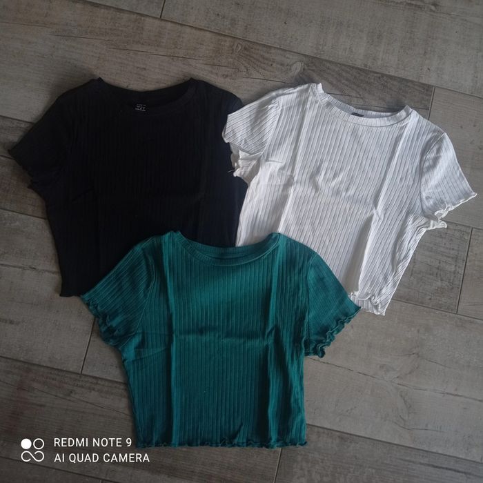 Lot de 3 tee shirt manches courtes femme taille 36/S