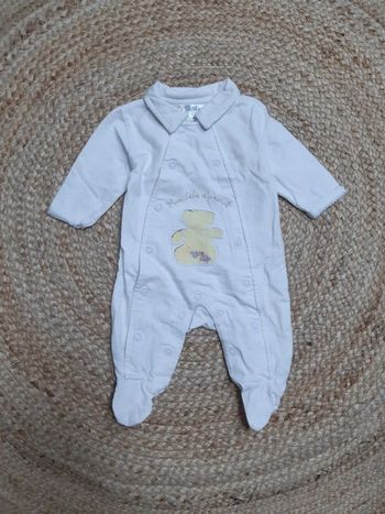Pyjama 1 pièce Kitchoun 1 mois